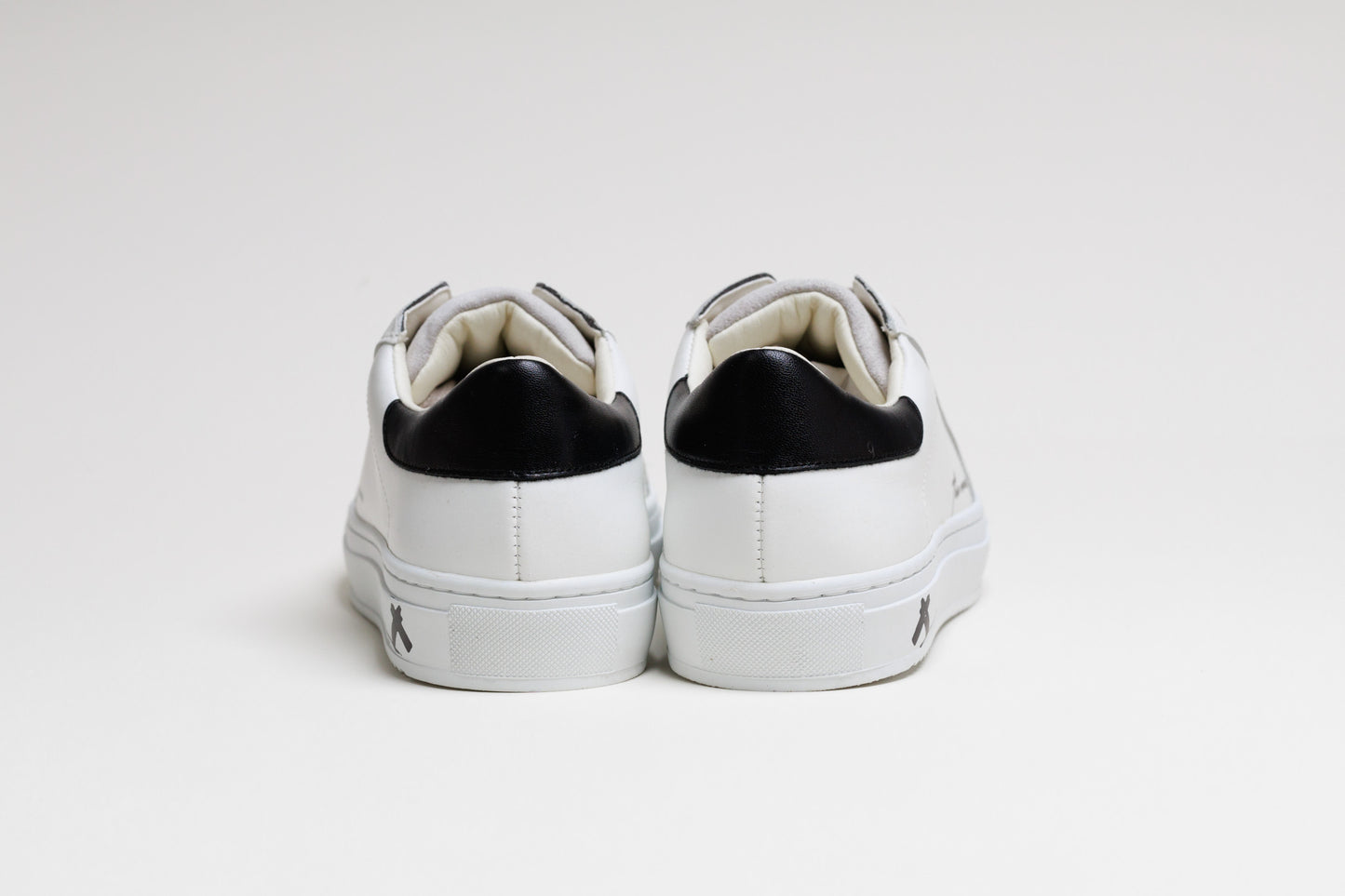 Spanish White Leather Low top with Spanish Suede and White Leather Finishing